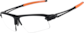 Angle view of Outrider - Wrap-around Sunglasses 1012621 in Black thumbnail