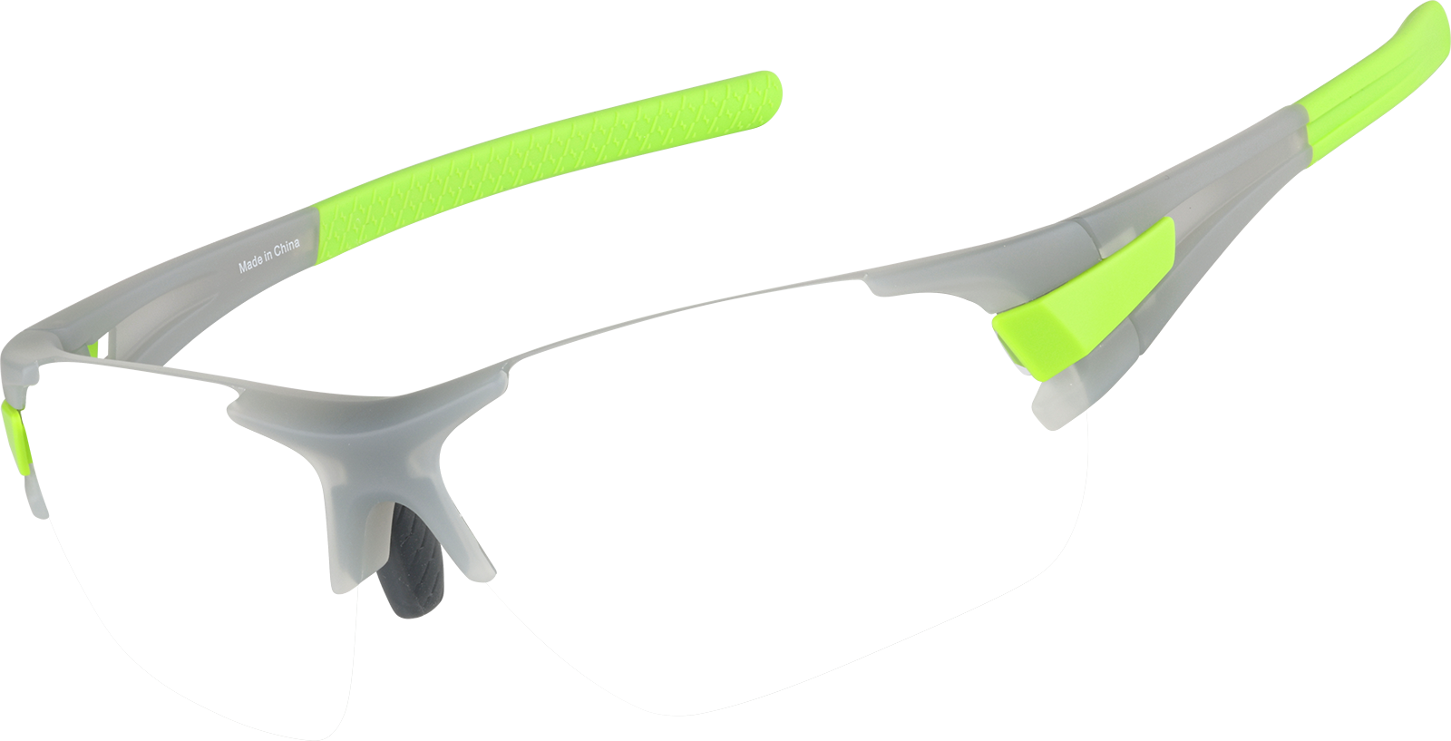 Angle view of Zunnies - Wrap-Around Sunglasses 1012712 in Gray