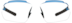 Zunnies - Wrap-Around Sunglasses 1012716 in Blue