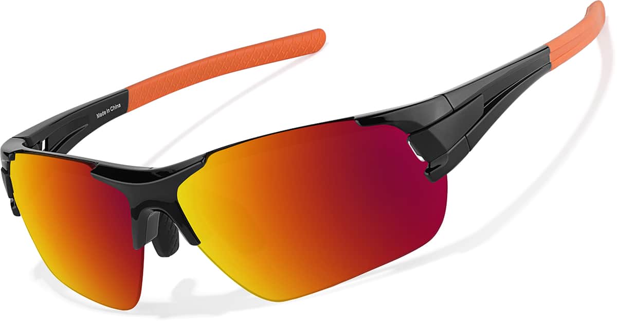 Live Black Friday Deals | Gray Zunnies - Wrap-Around Sunglasses