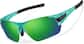 Angle view of Zunnies - Wrap-Around Sunglasses 1012724 in Green thumbnail