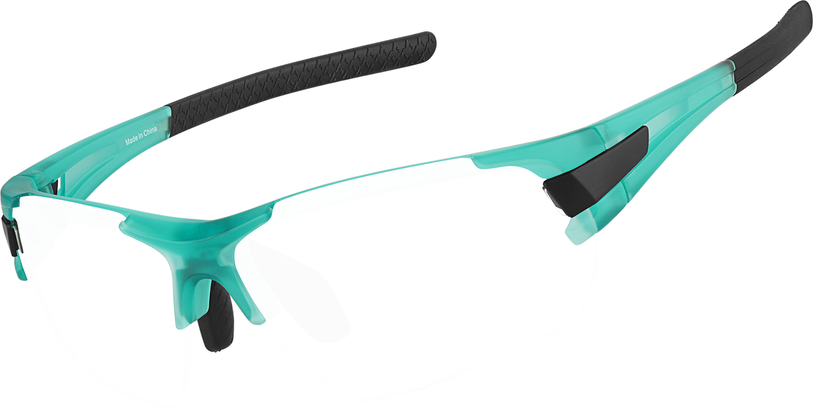 Angle view of Zunnies - Wrap-Around Sunglasses 1012724 in Green