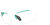 Angle view of Zunnies - Wrap-Around Sunglasses 1012724 in Green thumbnail