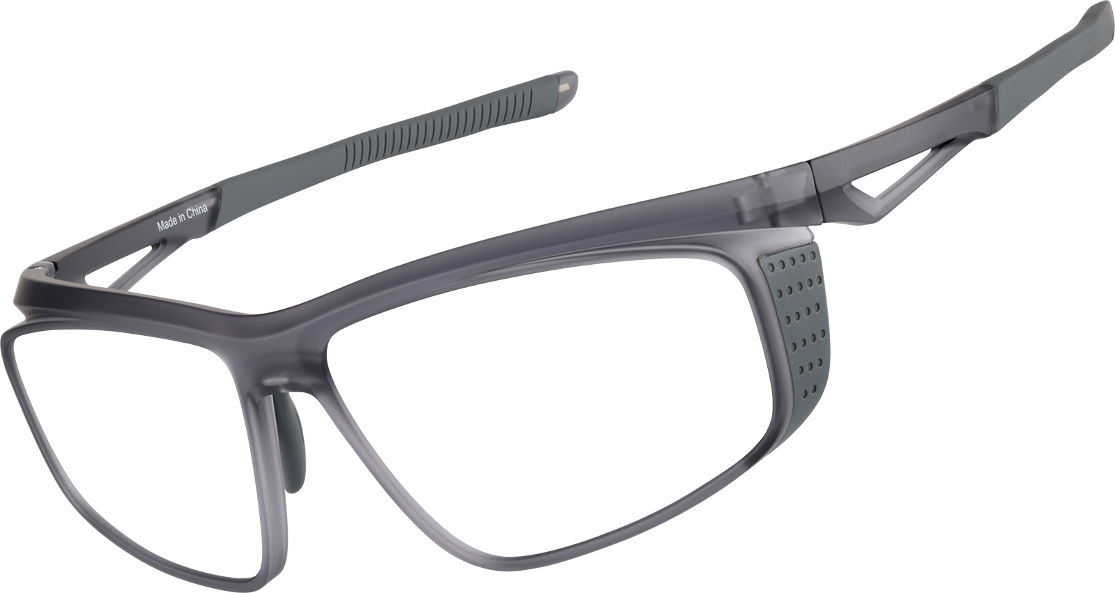 Angle view of Zunnies -Wrap-Around Sports Sunglasses 1012812 in Gray