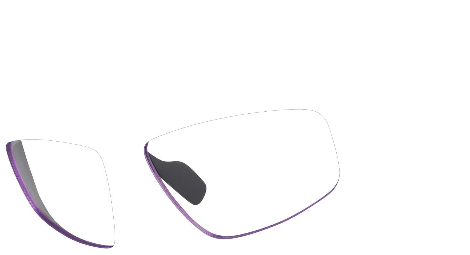 Angle view of Zunnies -Wrap-Around Sports Sunglasses 1012817 in Purple