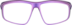 Zunnies -Wrap-Around Sports Sunglasses 1012817 in Purple