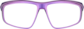 Front view of Zunnies -Wrap-Around Sports Sunglasses 1012817 in Purple thumbnail