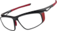 Angle view of Zunnies -Wrap-Around Sports Sunglasses 1012821 in Black thumbnail