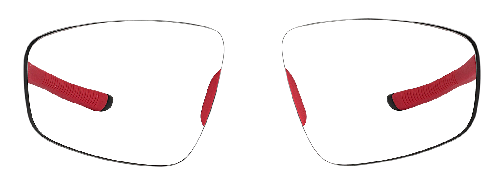 Front view of Zunnies -Wrap-Around Sports Sunglasses 1012821 in Black
