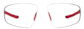 Front view of Zunnies -Wrap-Around Sports Sunglasses 1012821 in Black thumbnail