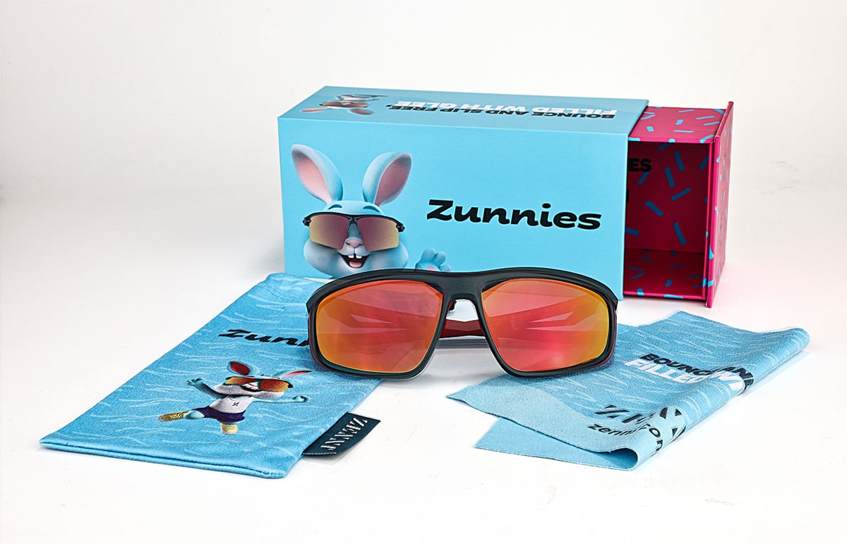Image of Zunnies -Wrap-Around Sports Sunglasses