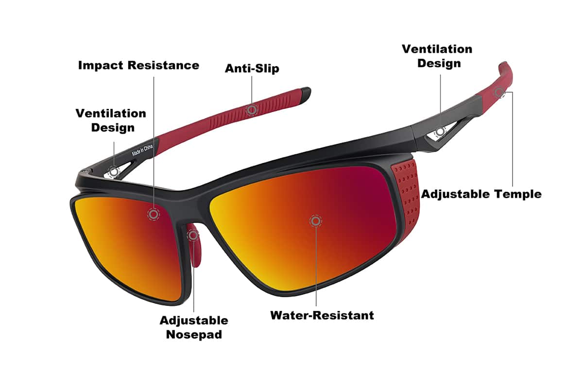 Image of Zunnies -Wrap-Around Sports Sunglasses