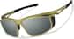 Angle view of Zunnies -Wrap-Around Sports Sunglasses 1012824 in Green Gold thumbnail