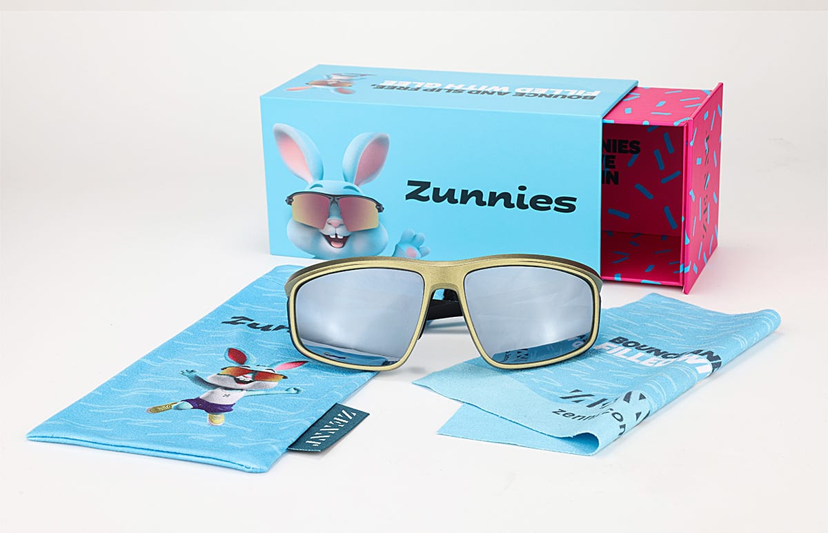 Image of Zunnies -Wrap-Around Sports Sunglasses