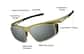 Image of Zunnies -Wrap-Around Sports Sunglasses thumbnail