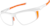 Angle view of Zunnies -Wrap-Around Sports Sunglasses 1012830 in White thumbnail