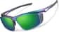 Angle view of Zunnies -Wrap-Around Sports Sunglasses 1012834 in Iridescent thumbnail