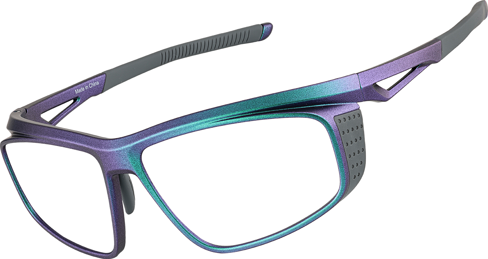 Angle view of Zunnies -Wrap-Around Sports Sunglasses 1012834 in Green