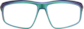Front view of Zunnies -Wrap-Around Sports Sunglasses 1012834 in Iridescent thumbnail