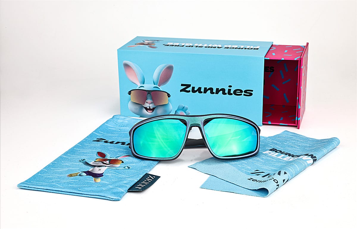 Image of Zunnies -Wrap-Around Sports Sunglasses