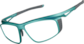Angle view of Zunnies -Wrap-Around Sports Sunglasses 1012854 in Teal thumbnail