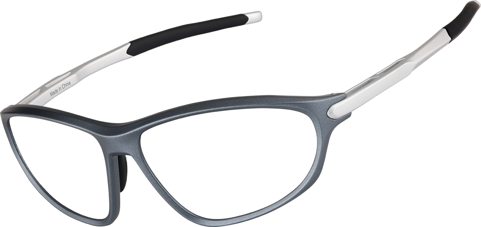 Angle view of Zunnies -Wrap-Around Sports Sunglasses 1012912 in Gray