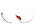 Angle view of Zunnies -Wrap-Around Sports Sunglasses 1012918 in Red thumbnail