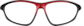 Front view of Zunnies -Wrap-Around Sports Sunglasses 1012918 in Red thumbnail