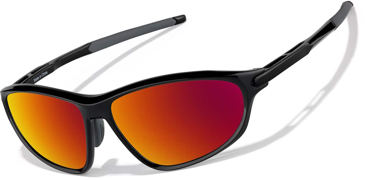 Zunnies -Wrap-Around Sports Sunglasses model image