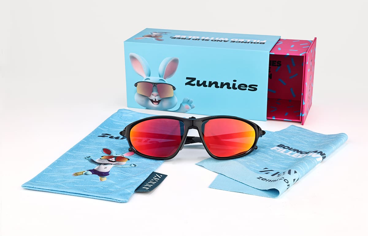 Image of Zunnies -Wrap-Around Sports Sunglasses