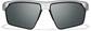 Front view of Zunnies -Wrap-Around Sports Sunglasses 1013011 in Silver thumbnail