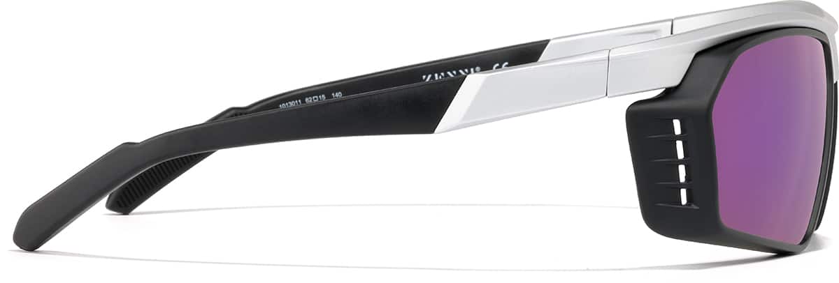 Z Silver Zunnies -Wrap-Around Sports Sunglasses #1013011