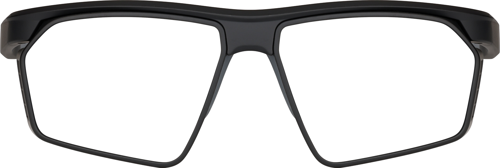 Front view of Zunnies -Wrap-Around Sports Sunglasses 1013021 in Black