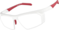 Angle view of Zunnies -Wrap-Around Sports Sunglasses 1013030 in White thumbnail