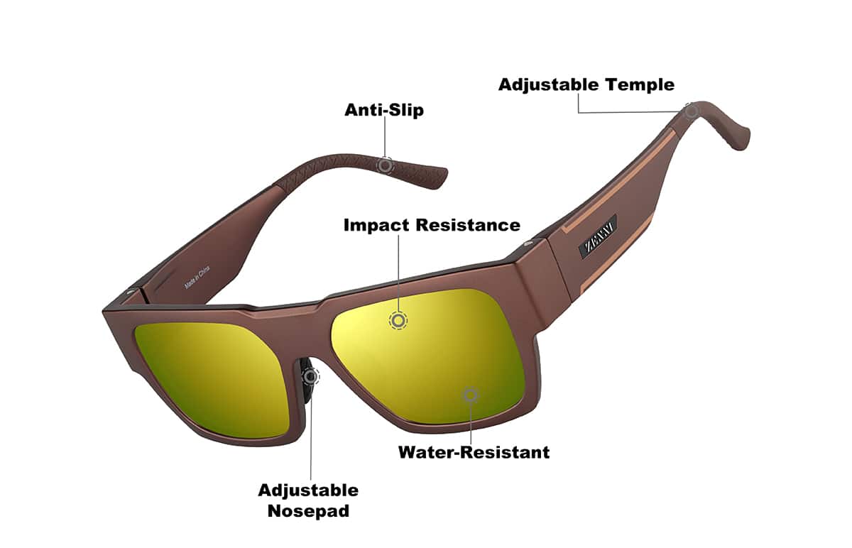 Image of Zunnies - Rectangle Sunglasses