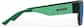 Side view of Zunnies - Rectangle Sunglasses 1013124 in Green thumbnail