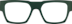 Zunnies - Rectangle Sunglasses 1013124 in Green
