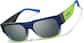 Angle view of Zunnies™ - Lentes de Sol rectangulares 1013144 in Azul thumbnail