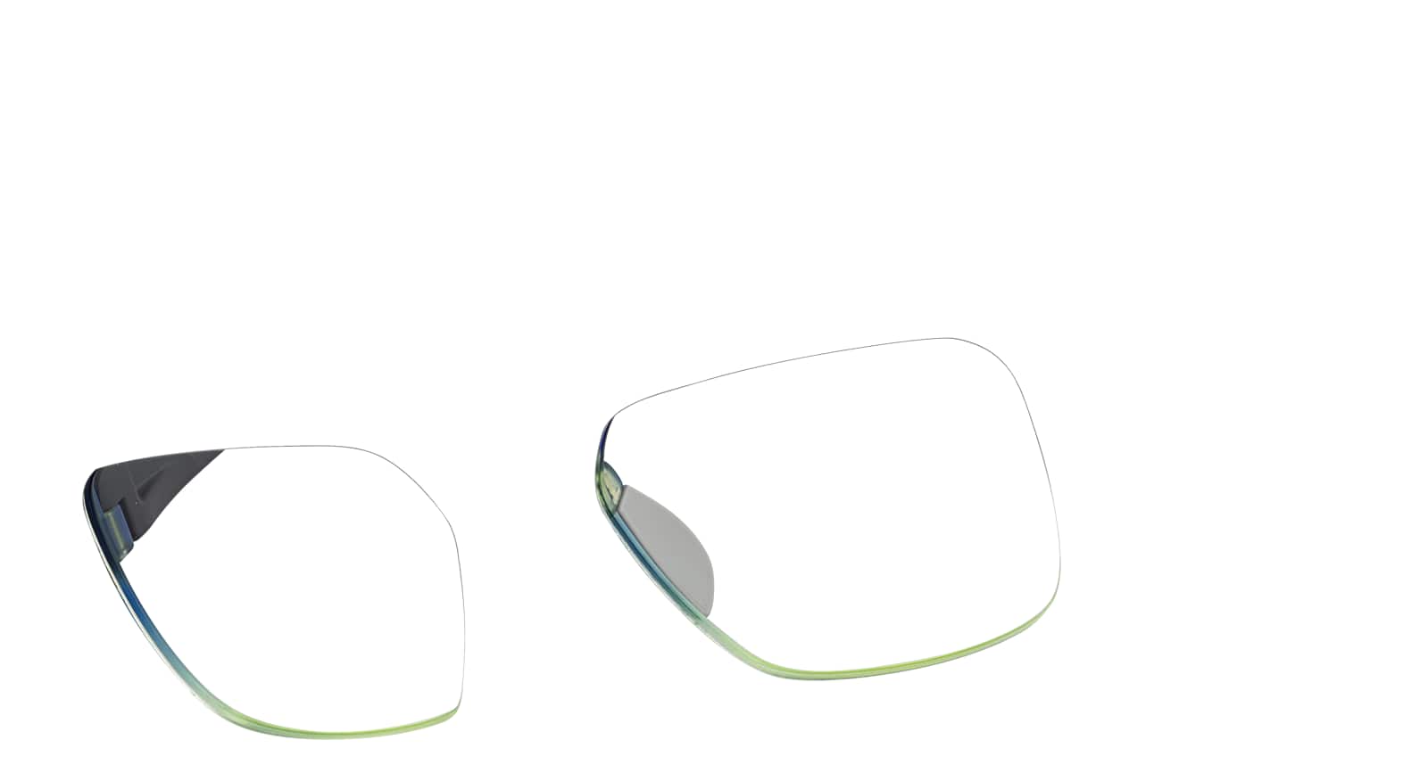 Angle view of Zunnies - Rectangle Sunglasses 1013144 in Blue