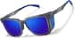 Angle view of Zunnies - Sports Square Sunglasses 1013212 in Gray thumbnail