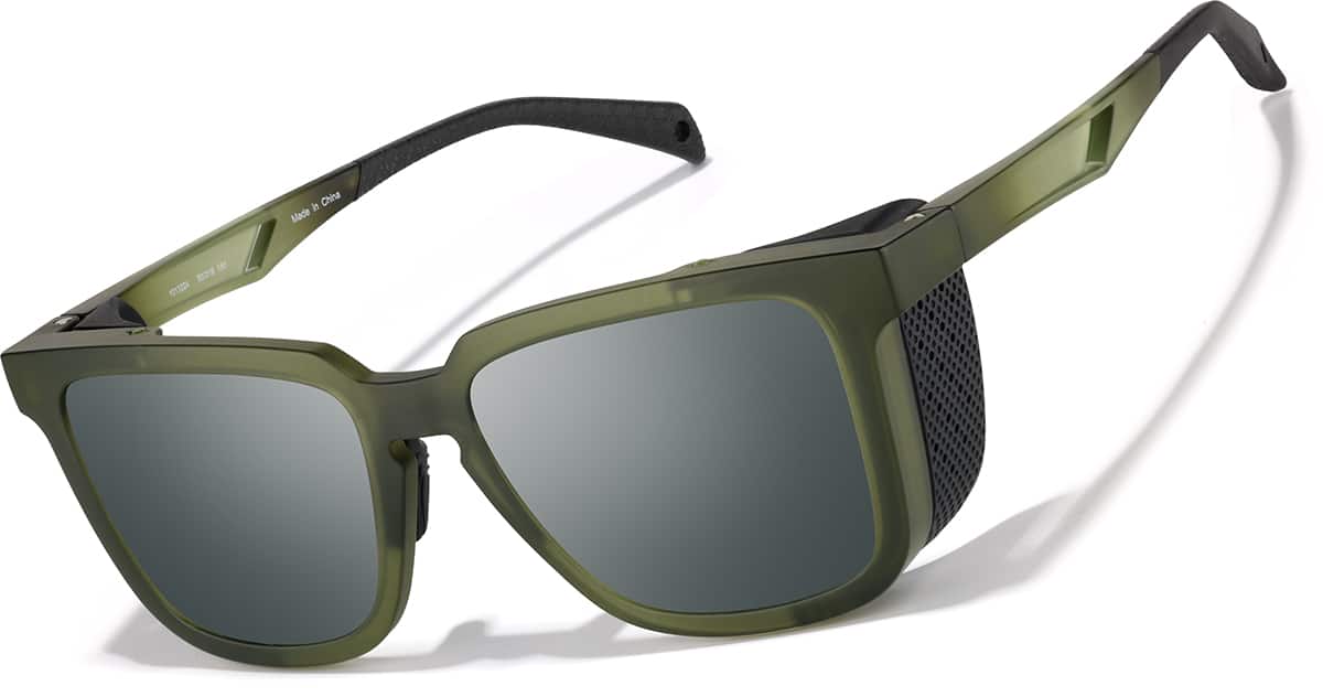 Gray Zunnies - Sports Square Sunglasses #1013212 | Zenni Optical