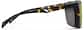Side view of Zunnies - Sports Square Sunglasses 1013225 in Tortoiseshell thumbnail