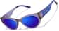 Angle view of Zunnies - Sports Oval Sunglasses 1013317 in Purple thumbnail