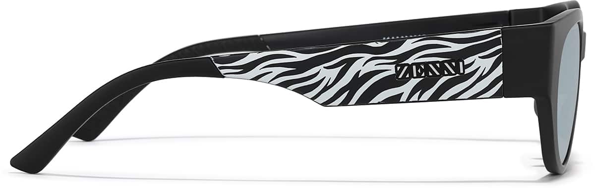 Live Black Friday Deals | Black Zunnies - Sports Oval Sunglasses