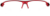 Front view of Zunnies - Wrap-Around Sunglasses 1013418 in Red thumbnail