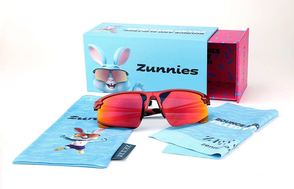 Image of Zunnies - Wrap-Around Sunglasses