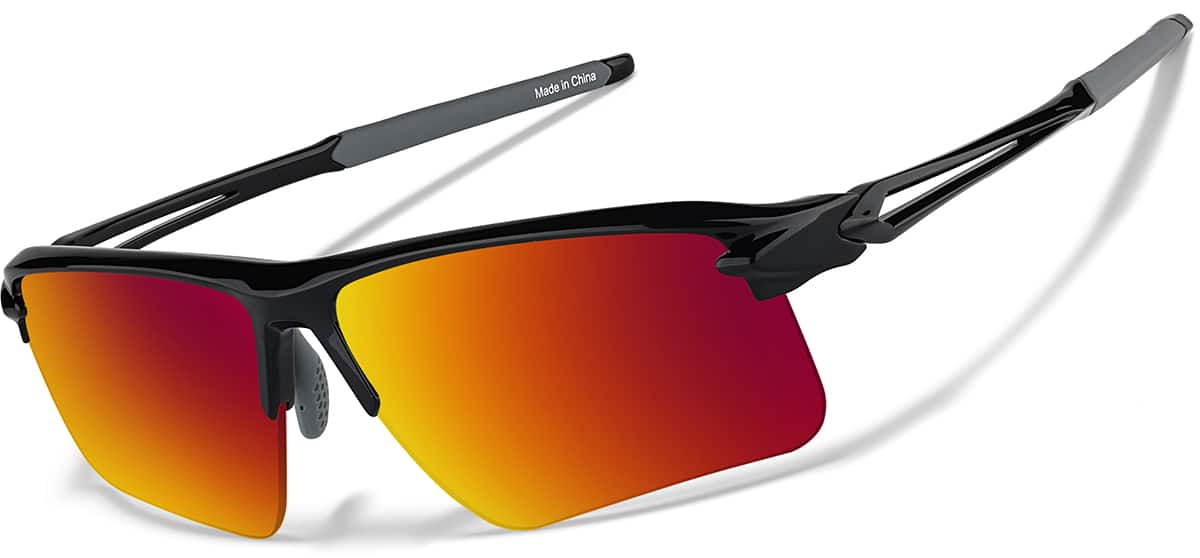 Live Black Friday Deals | Black Zunnies - Wrap-Around Sunglasses