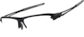 Angle view of Zunnies - Wrap-Around Sunglasses 1013421 in Black thumbnail