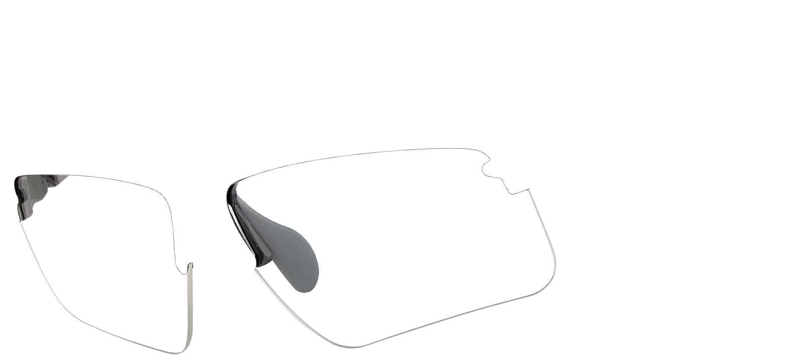 Angle view of Zunnies - Wrap-Around Sunglasses 1013421 in Black