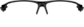 Front view of Zunnies - Wrap-Around Sunglasses 1013421 in Black thumbnail